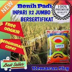 BENIH/BIBIT PADI INPARI 32 JUMBO kemasan 5KG.