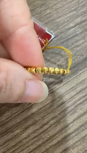 Poh Heng Jewellery 22K Gold Beads Ring [Price By Weight]