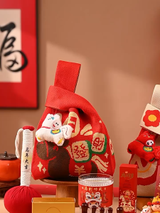 2026 CNY Gift Bag Goodies Bag Chinese New Year Gift Bag Year of the Horse Doorgift Bag
