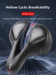 MONLEYTA | Ultra Soft Thickened Bicycle Seat Cushion Anti-Buttock Pain Mountain Bike Seat Pad Shock Absorption Bicycle Accessories