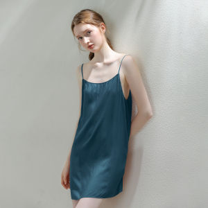 XEXZ | ชุดนอนแขนกุดสีชมพูเซ็กซี่สำหรับผู้หญิงไซส์เล็ก ชุดนอนผู้หญิง ชุดนอนฤดูร้อน ชุดนอนผ้าฝ้ายผสมโพลีเอสเตอร์ ชุดนอนฤดูร้อน