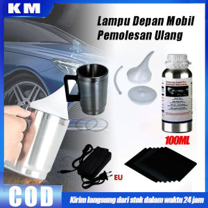 Alat Nano Burn 100ML Coating Headlamp & Pembersih Kaca Lampu Mobil