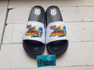 Sandal Selop Anak Laki-laki Motif NARUTO Usia 4-14 Tahun Kekinian Bahan Ringan dan Empuk