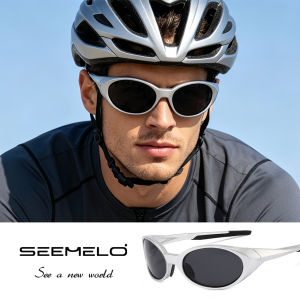 SEEMELO Men Sunglasses TAC Polarized Driving Glasses Outdoor Sports Glasses UV400 Lightweight Eyewear Clean Vision Sunglasses Cycling Riding Running Glasses