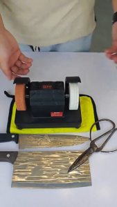 220V Electric Bench Grinder 10000rpm Double Wheels Polishing Grinding Machine Stepless Speed Sharpen