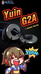 Yuin G2A หูฟัง Clip On กำลังขับสูง ตัวรองท๊อป ของแท้ จากค่าย Yuin ประกันศูนย์ไทย