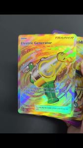 Keeppley | Self Made English Pocket Mega Shine B2b Mew Arboliva Manectric Slowbro Gengar Scizor Charizard X ex Game Card Toy