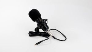 TaffSTUDIO Mikrofon Kondenser Studio dengan Shockproof Mount - BM-800 - Black