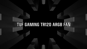 Asus TUF Gaming TR120 ARGB Reverse Fan with Personalized Lighting Patterns Cooling Fans