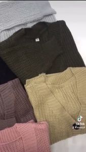 sweater rajut anak cewek nakara cardy 2-12 tahun atasan anak perempuan cardigan lengan panjang baru