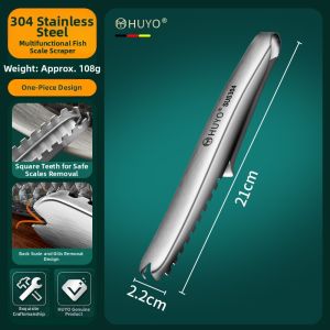 HUYO | Stainless Steel Scaling Tool For Home Use