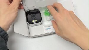 Hamrol 5MP WiFi Mini Cube Camera: Indoor 5G Hz Human Detection CCTV Security IP 5X Zoom