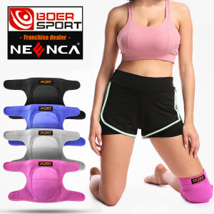 Boer Nhảy Múa Miếng đệm đầu gối Dày Hơn Miếng Bọt Biển Băng đỡ thể thao Kneepads chống trượt cao su xốp dày Crashproof Băng cố định gối Cho Công Việc Yoga