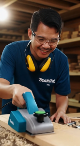 MK Industrial Heavy-Duty Power Planer