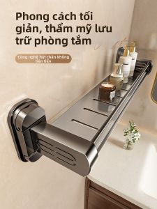 XIJIJIA | Wall-mounted Bathroom Organizer No Drill