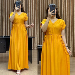 PROMO GRATIS ONGKIR Daster VERA Long Dress Kimono Rayon Twill Premium Best Seller
