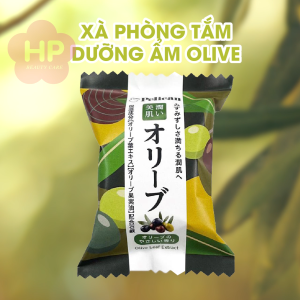 Xà Phòng Tắm Dưỡng Ẩm Pelican Olive Leaf Extract Soap 80G