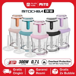 Mitochiba Chopper CH 50 Kecil | Blender Choper Mito CH50 | Food Processor Warna Berwarna