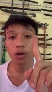 Pisau Cacah Daging & Tulang Panjang Total 305cm