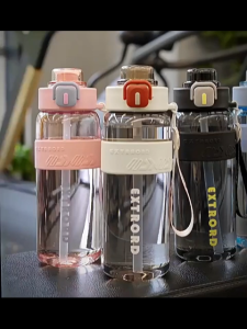 800ml Sports Water Bottle Fast Flow Quick Sip Lid Flip Top Wide Mouth Leakproof Ideal Fitness Sports & Outdoors -ESTROAD ✅✅✅✅✅✅**** PRINTING CUSTOM LOGO AVAILABLE *****✅✅✅✅✅✅