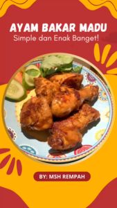 Bumbu Ayam Bakar Madu 200g: Rempah-Rempah Pilihan untuk Cita Rasa Nikmat