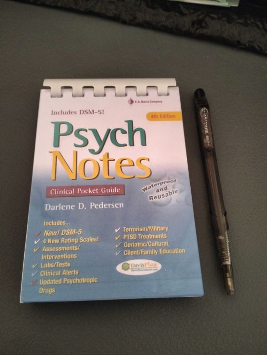 Psych Note Amazon Psych Notes for Nurses reviewer | Lazada PH