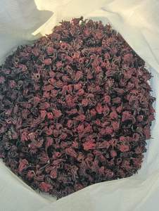 กระเจี๊ยบแดงตากแห้ง 1 กิโลกรัม