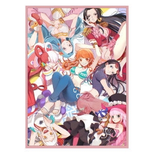 60PCS 67x92mm One Piece Laser Standard Size TCG Card Sleeves Anime Card Protector Board Game Cards Protector PTCG Cards Shield