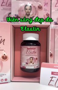 [Mua 1 Elastin tặng 1 E đỏ] VIÊN SÁNG ĐẸP DA ELASTIN sáng mịn da giảm nhăn sạm nám khô da (H/30v)