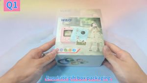 Q1 Mini Children Instant Print Camera Kids Camera 1080P Printer HD Vlog Shooting Camera Video Record Kids Gift