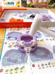 Đồ chơi lắp ráp Động Vật YOKIDS mô hình 10-12cm Mảnh Trơn Cute Sáng Tạo cho Trẻ