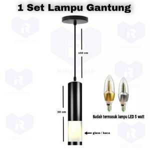 1 set lampu gantung minibarruang tamu dll