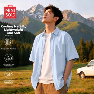 Miniso | Cool & Lightweight Men Shirt Ice Silk