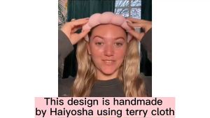 Sponge Headband Headband Puffy Headband Makeup Bubble Terry Cloth Spa Retro Hair Bands Soft Hairband Headwear