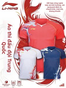 Li-Ning | Đồng Phục Cầu Lông Thoáng Khí Chống Ẩu Rộng Rãi