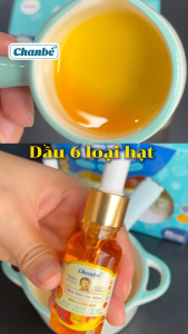 Set dầu ăn dặm cho bé Chan Bé 3 chai bổ sung DHA Omega 3 6 9 Vitamin A E