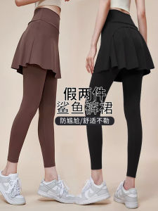 Quần Capri Thể Thao Cao Cấp Cạp Cao Nhanh Khô Cho Nữ Quần Tập Yoga Mùa Hè 2025 Quần Dài Bó Lưng Cao Che Mông