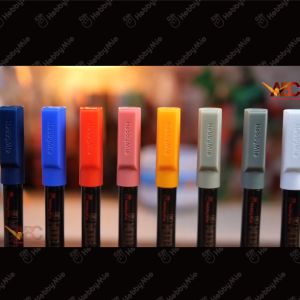 (HobbyMio) Marker Pen - Matte Colour Water-based Touch-up Color Paint Pen Model Kit Tool Hobby Mio 模型水性马克笔 哑光基础色