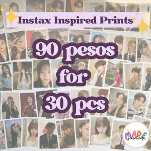 Instax Inspired Prints (14 pcs and 30 pcs) - made selections