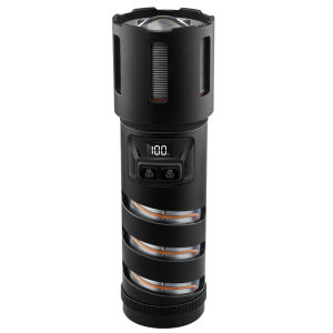 Rechargeable Ultra Bright Zoomable Handheld Flashlight