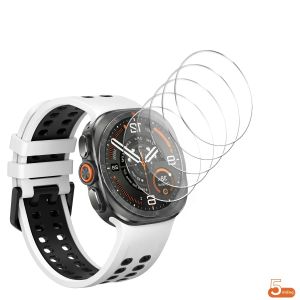 1-5 Chiếc Kính Cường Lực Bảo Vệ Màn Hình Cho Samsung Galaxy Watch Ultra2 47Mm Phim Chống Trầy Xước Chống Trầy Xước Cho Galaxy Watch Ultra 2026