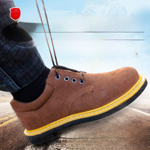 Safety Shoes Mens Work Shoes Lightweight Deodorant Anti-Smashing and Anti-Penetration Steel Toe Cap Safety Shoes Electric Welding Shoes Construction Site Protective Footwear - Lazada