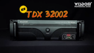 Power Amplifier Wisdom TDX 32002 / TDX32002 / TDX-32002 Power TDX Series Original Class TD
