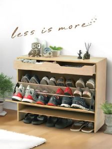 SL Home ตู้รองเท้า จิงโจ้สวิง ไม้เมเปิ้ล #ชั้นวางรองเท้า #ตู้ชั้นเก็บรองเท้า ชั้นรองเท้า นั่งได้ พร้อมช่องเก็บถุงเท้าตามรุ่น