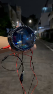 PACKET BUNDLING IBRIGHT Lampu Biled 25inc ZE400 Blue Lens