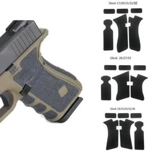 Miếng Dán Cao Su Chống Trơn Cho Glock Gen 1-33 9mm Sig P320 P365 Slim Plus Gen 1-5 G 17 19 20 21 22 23 25 26 27 Phụ Kiện Bao Da