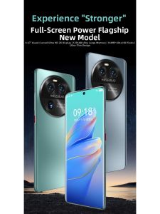 Curved Screen 5G HD Beautifying Large Screen Smartphone 6.67 Inch