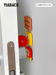 Anti-Collision Door Stop Fridge Cabinet Door Protection Buffer Pad Safe Door Closing Home Decorative Creative Door Stoppers