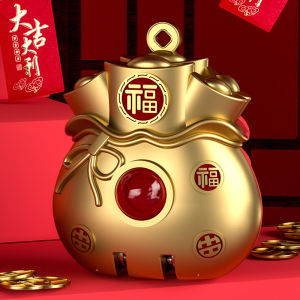 Abeke Mini Portable Folding Nail Clippers Original Gold Wind Lucky Bag Personal Hygiene Tool Compact Nail Scissors