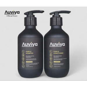 Auviya Organic Purple Duo | Shampoo & Conditioner Set | 2x 250ml